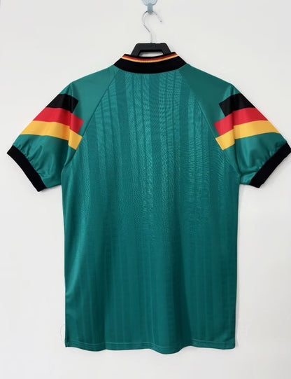 Germany 1992 Away Retro Jersey - back view