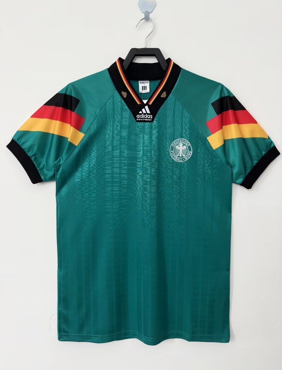 Germany 1992 Away Retro Jersey - front view