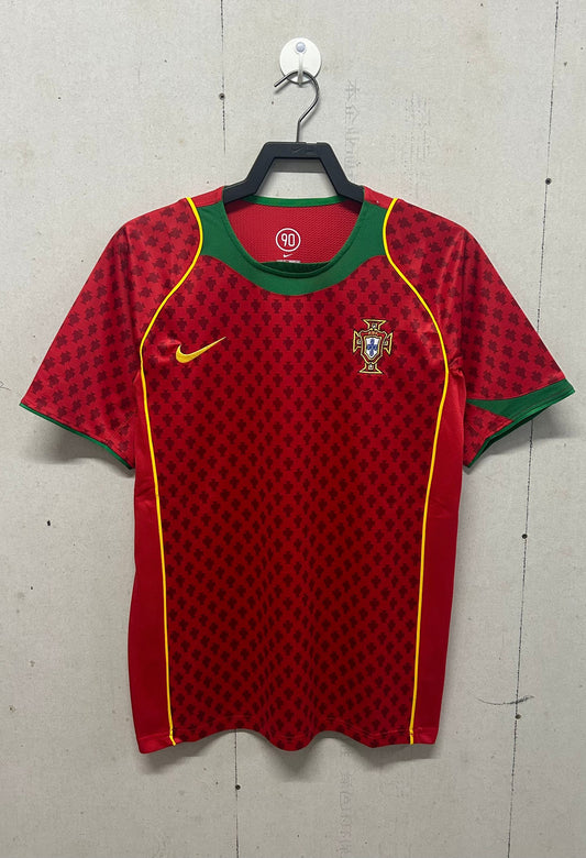 Portugal 2004 Home Retro Jersey - front view