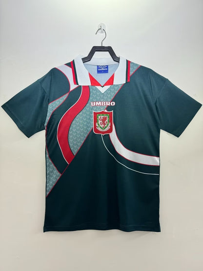 Wales 1994/95 Away Retro Jersey - front view