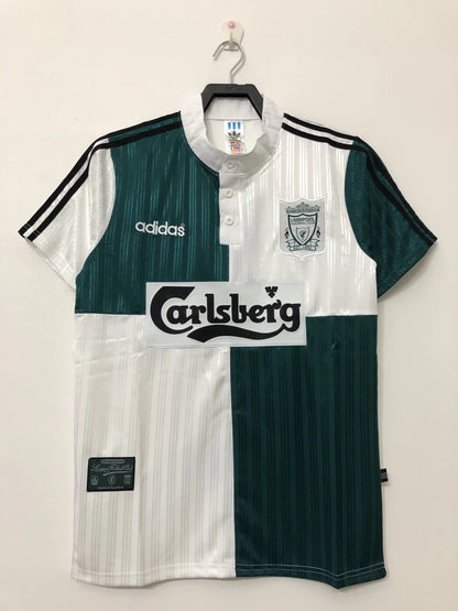 Liverpool 1995/96 Away Retro Jersey - front view