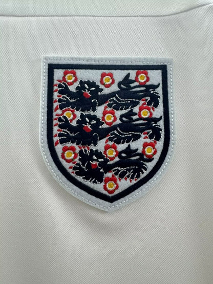 England 1982 Home Retro Jersey - detail view