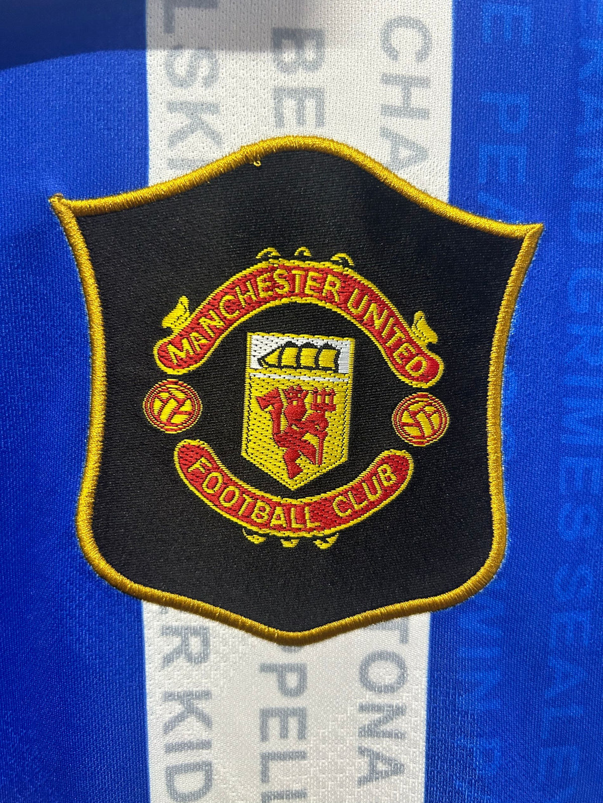 Manchester United 1994/96 Third Retro Jersey - detail view