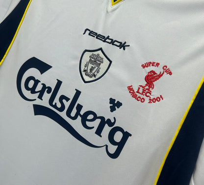 Liverpool 2001/02 Away Retro Jersey - detail view