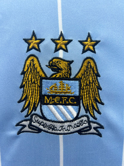 Manchester City 2007/08 Home Retro Jersey - detail view