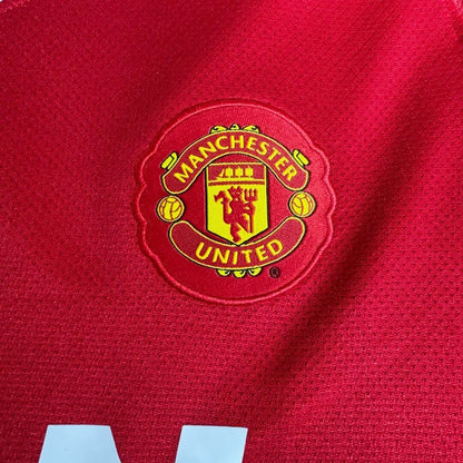 Manchester United 2010/11 Home Retro Jersey - detail view