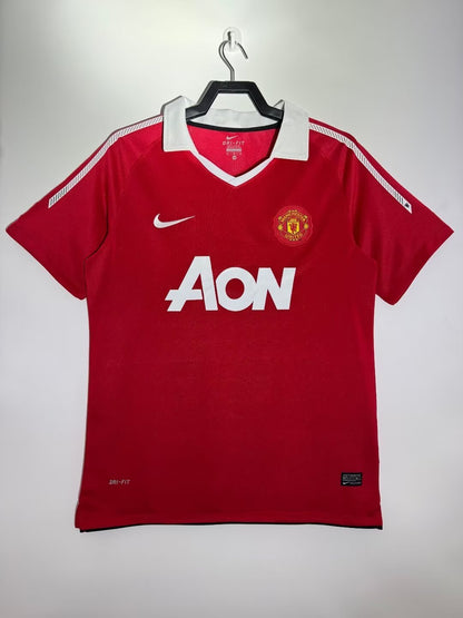 Manchester United 2010/11 Home Retro Jersey - front view