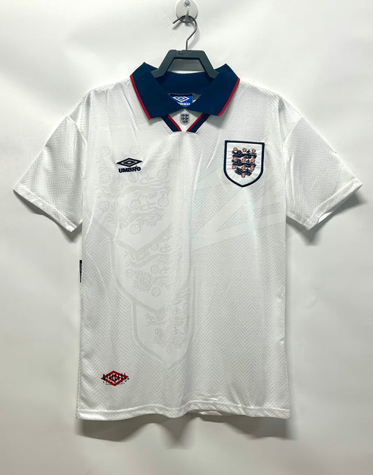 England 1994/95 Home Retro Jersey - front view