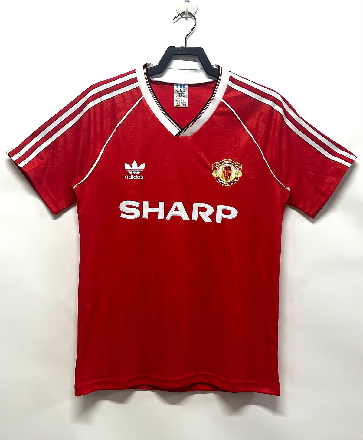Manchester United 1988/90 Home Retro Jersey - front view