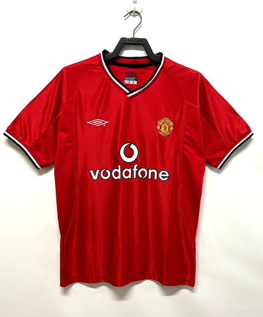 Manchester United 2000/02 Home Retro Jersey - front view