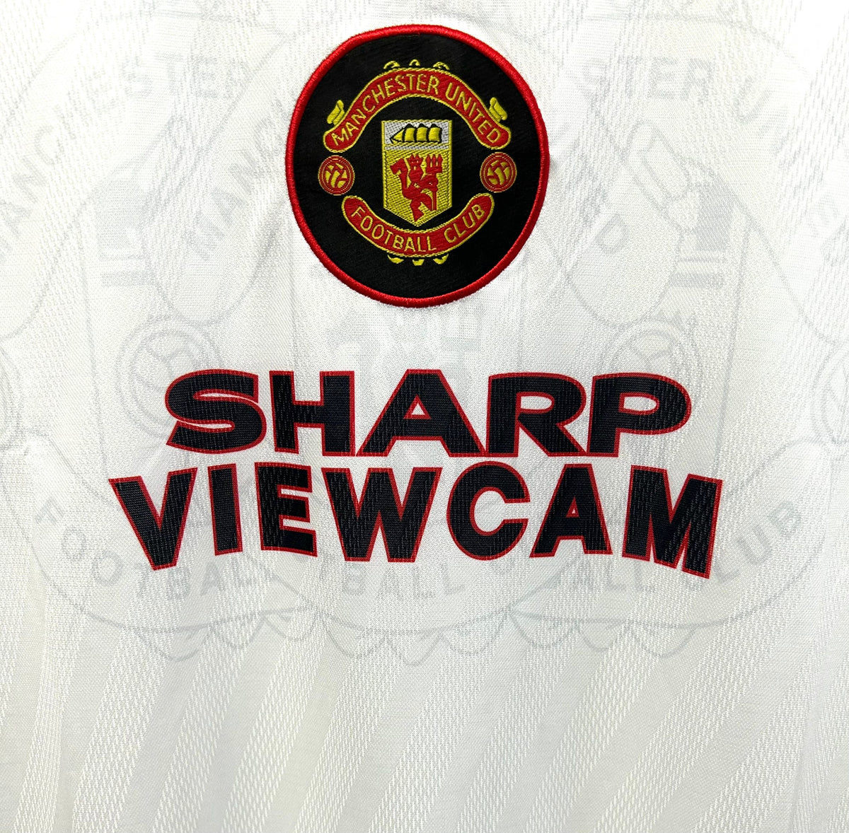 Manchester United 1996/97 Away Retro Jersey - detail view