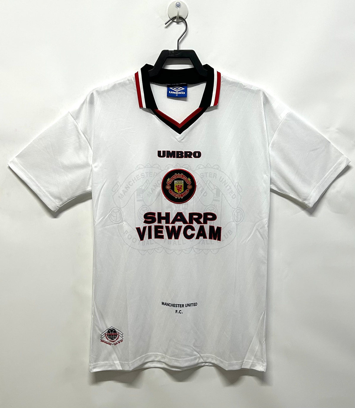 Manchester United 1996/97 Away Retro Jersey - front view