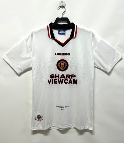 Manchester United 1996/97 Away Retro Jersey - front view