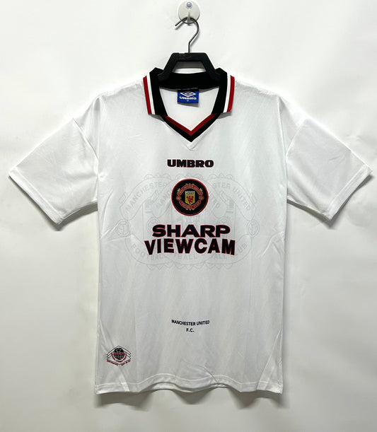 Manchester United 1996/97 Away Retro Jersey - front view