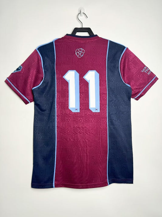 Iron Maiden 2011 Away Football Jersey - back view