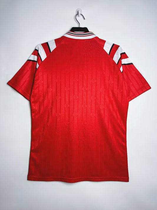 Turkey 1996 Home Retro Jersey - back view