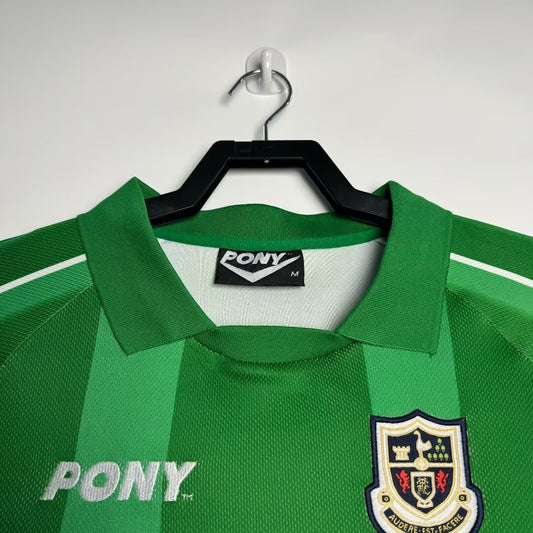 Tottenham Hotspur 1997/99 Long Sleeve Green Retro Goalkeeper Jersey - front view