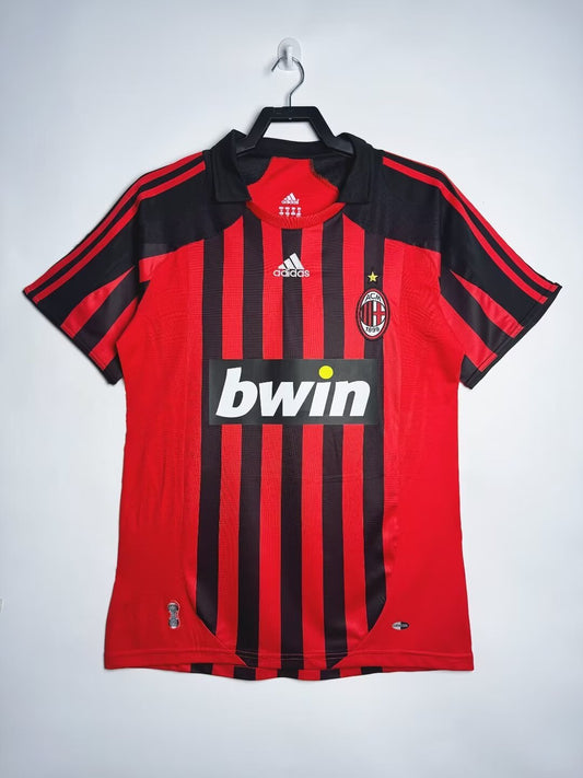 AC Milan 2007/08 Home Retro Jersey - front view