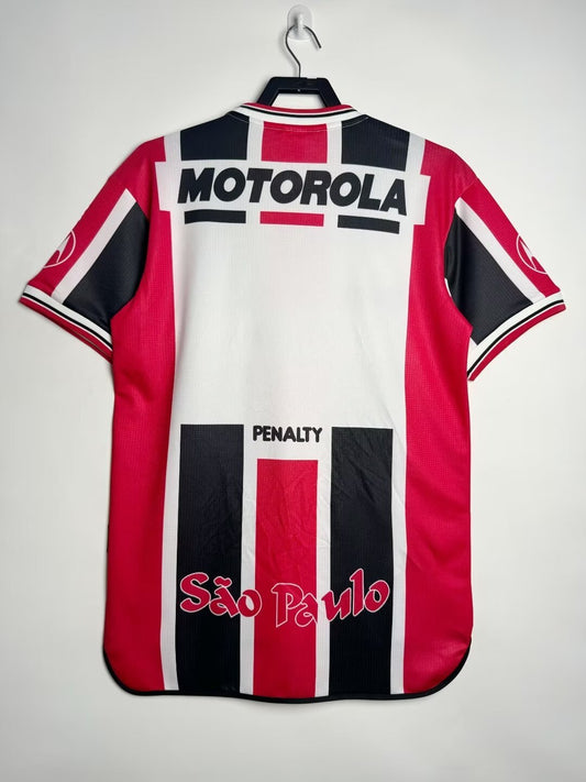 Sao Paulo 2000 Away Retro Jersey - back view