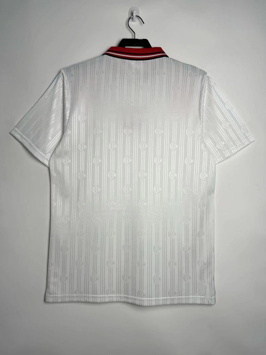 Turkey 1996 Away Retro Jersey - back view