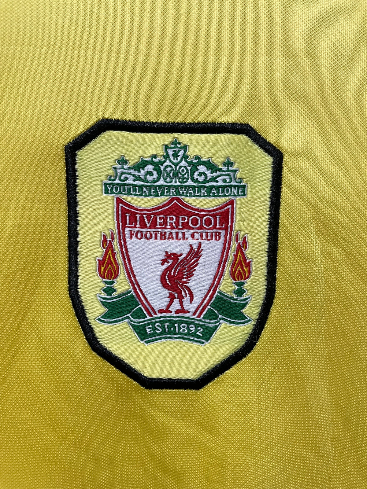 Liverpool 2004/05 Away Retro Jersey - detail view