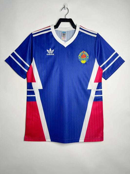 Yugoslavia 1990 Home Retro Jersey - front view