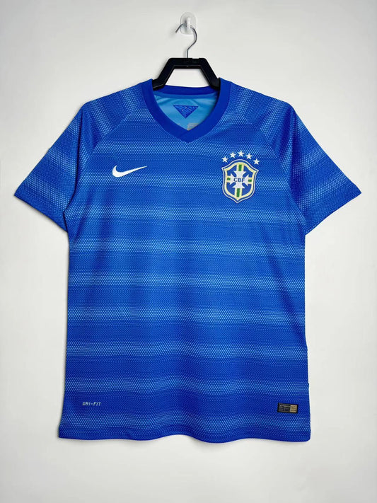 Brazil 2014 Away Retro Jersey - front view