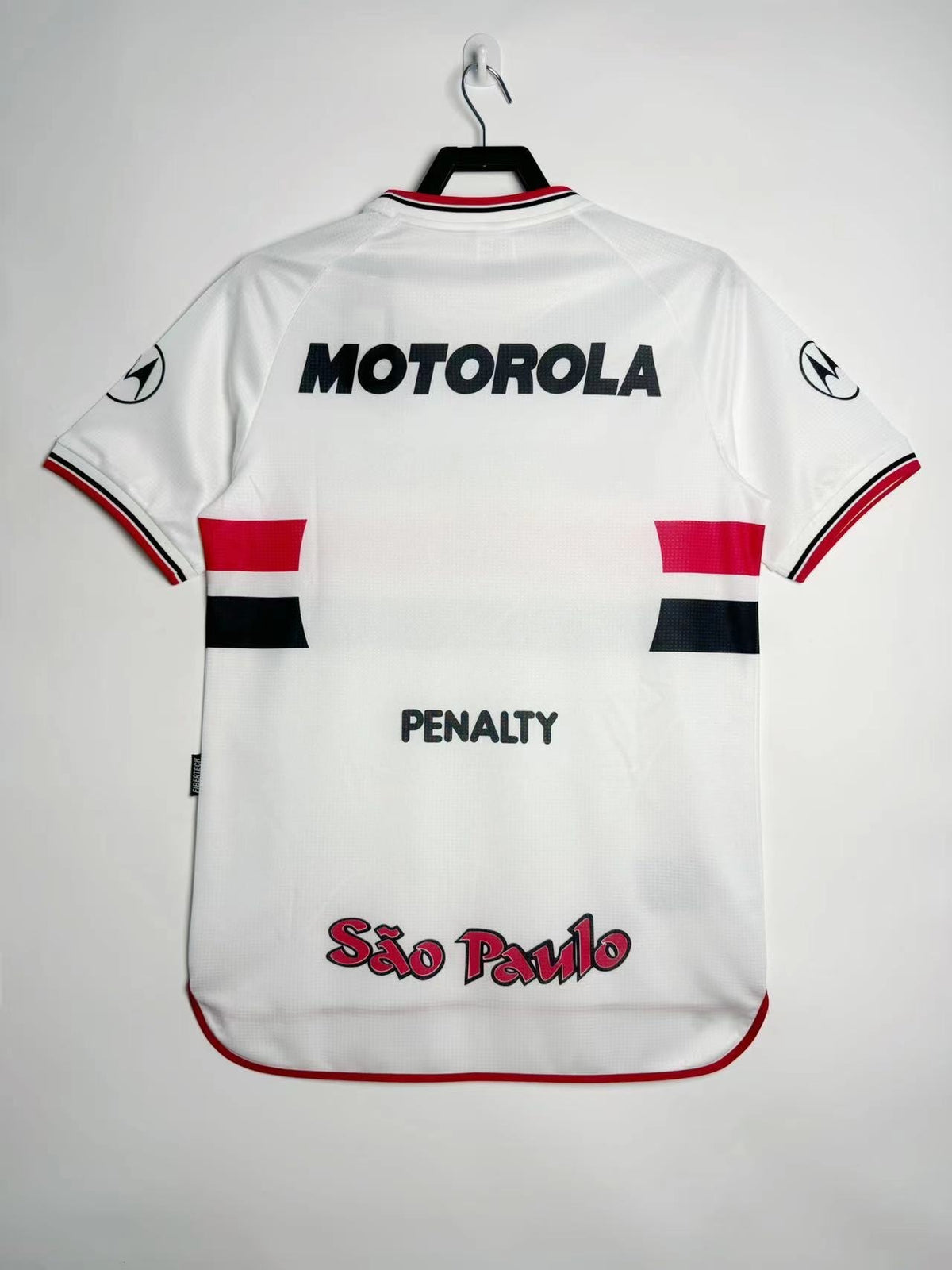 Sao Paulo 2000 Home Crew Neck Retro Jersey - back view