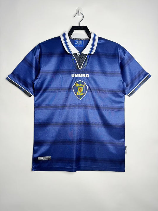Scotland 1998/00 Away Retro Jersey - front view