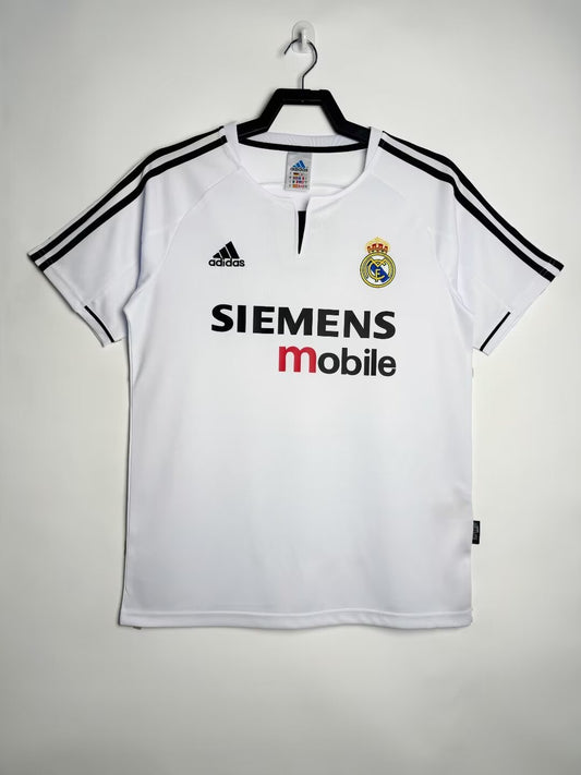 Real Madrid 2003/04 Home Retro Jersey - front view