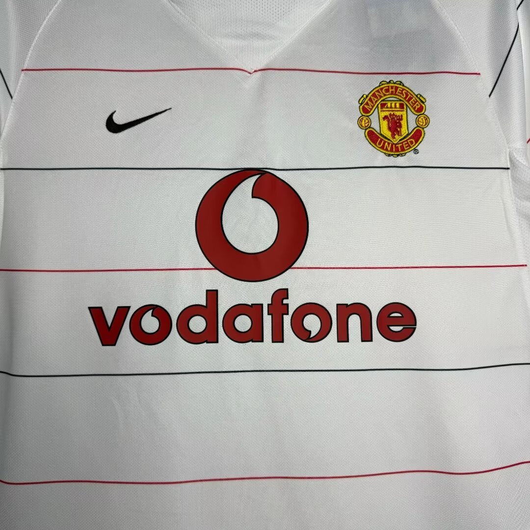 Manchester United 2003/05 Away Retro Jersey - front view