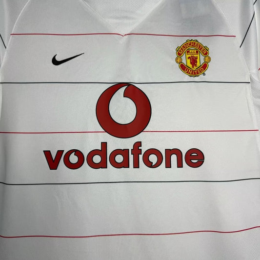 Manchester United 2003/05 Away Retro Jersey - front view
