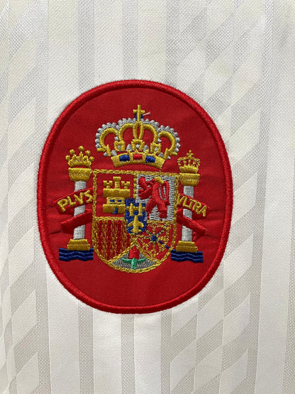 Spain 1994 Away Retro Jersey - detail view