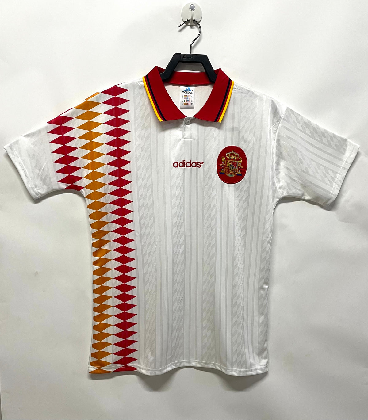 Spain 1994 Away Retro Jersey - front view