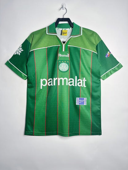 Palmeiras 1999 Copa Libertadores Champions Retro Jersey - front view