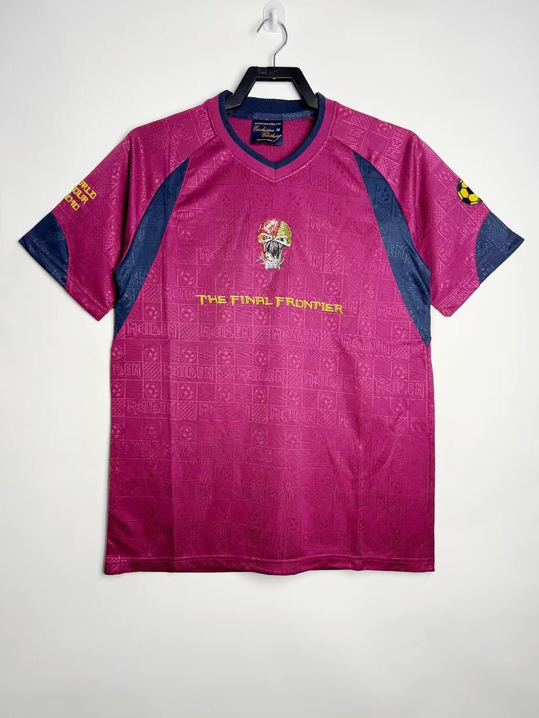 Iron Maiden 2010 Away Football Jersey - front view