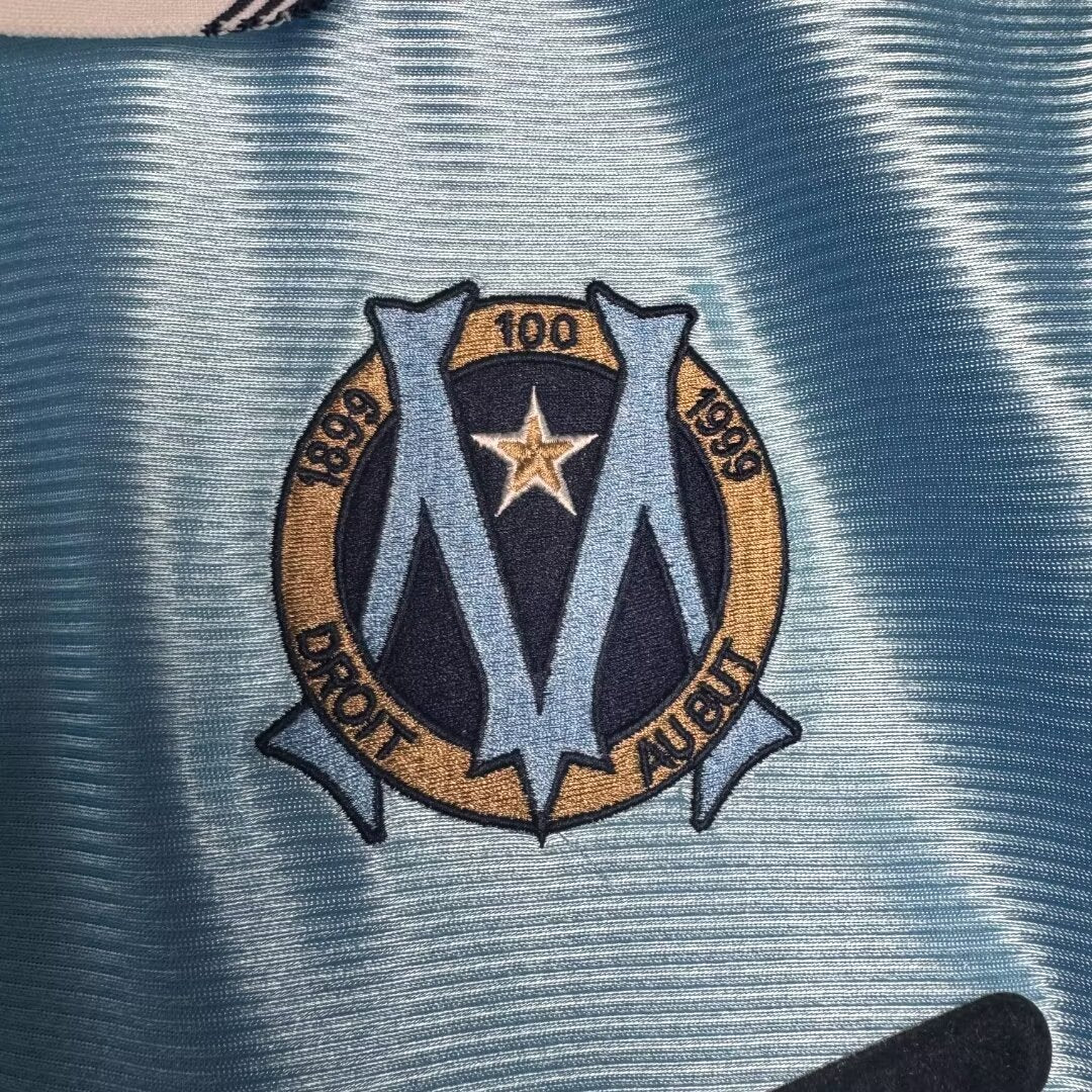Marseille 1998/99 Away Retro Jersey - detail view