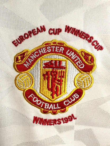 Manchester United 1990/01 Special Edition Retro Jersey - detail view
