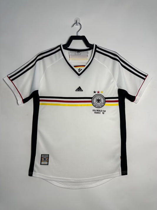 Germany 1998 Home Retro Jersey - front view
