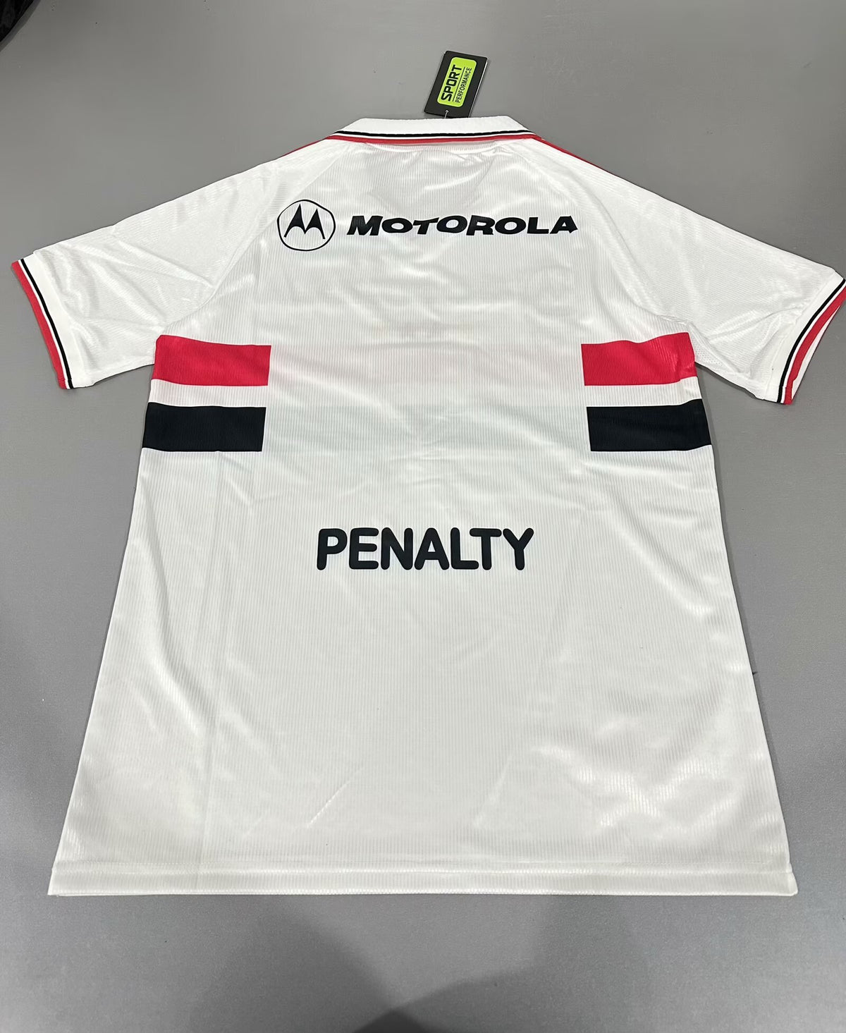 Sao Paulo 2000 Home Collared Retro Jersey - back view