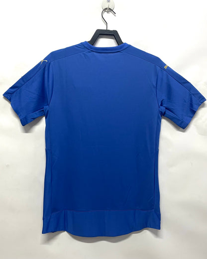 Leicester City 2015/16 Home Retro Jersey - back view