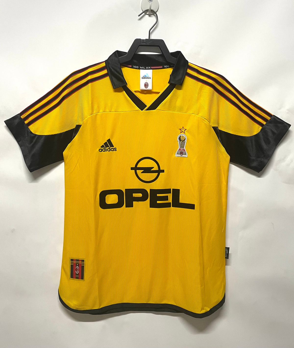 AC Milan 1999/00 Away Retro Jersey - front view