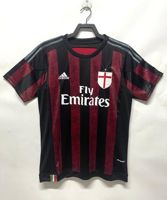 AC Milan 2015/16 Home Retro Jersey - front view