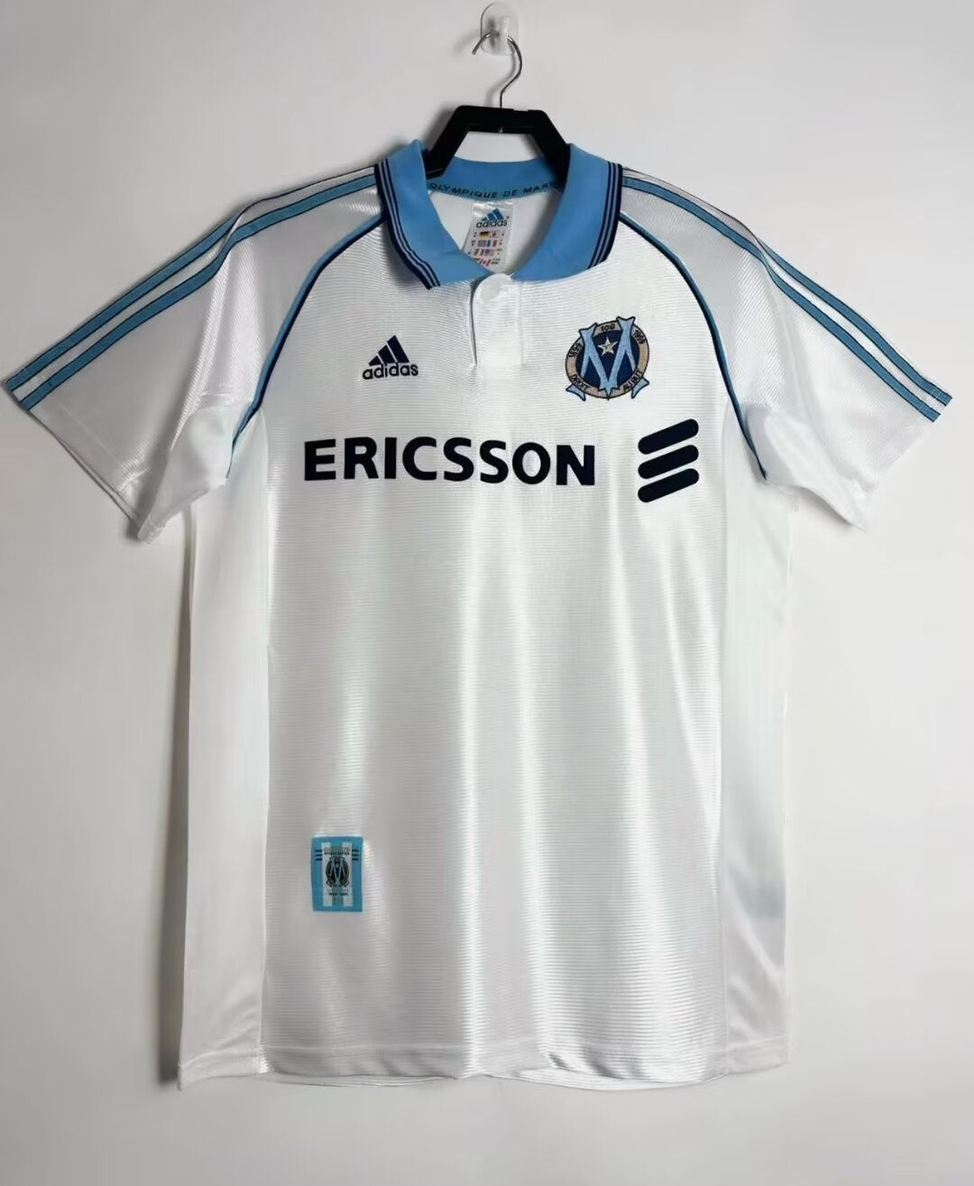 Marseille 1998/99 Home Retro Jersey - front view