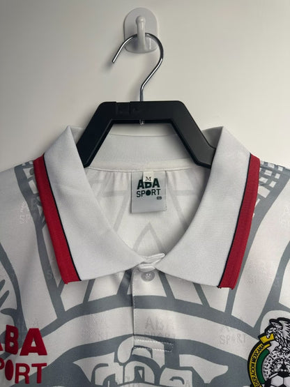 Mexico 1998 Away Jacquard Retro Jersey - front view