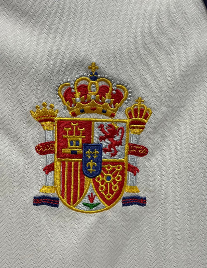 Spain 1998 Away Retro Jersey - detail view