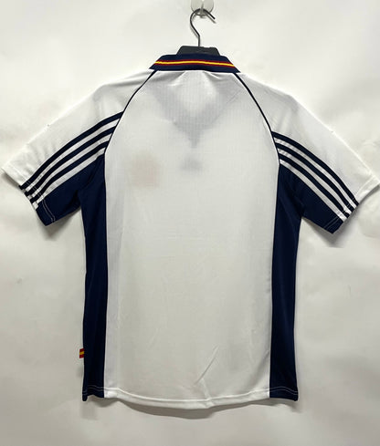 Spain 1998 Away Retro Jersey - back view