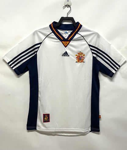Spain 1998 Away Retro Jersey - front view