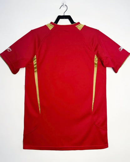 Liverpool 2005/06 Home Retro Jersey - back view