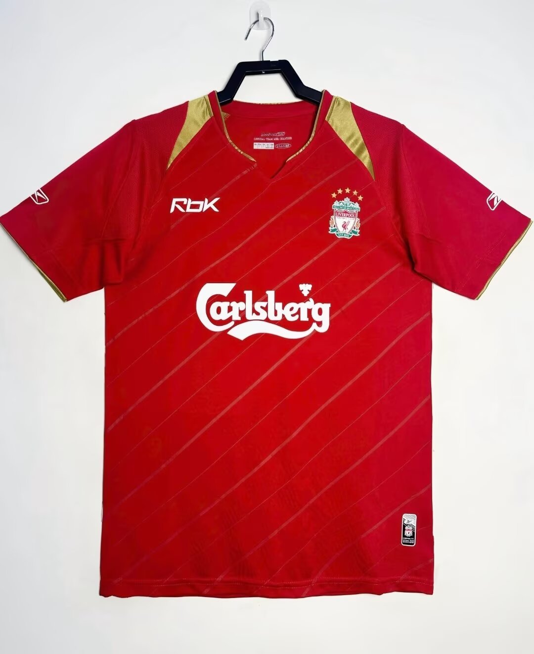 Liverpool 2005/06 Home Retro Jersey - front view